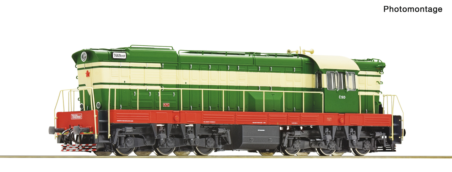 ROCO 7300012 CSD T669.0107 Diesel Locomotive IV