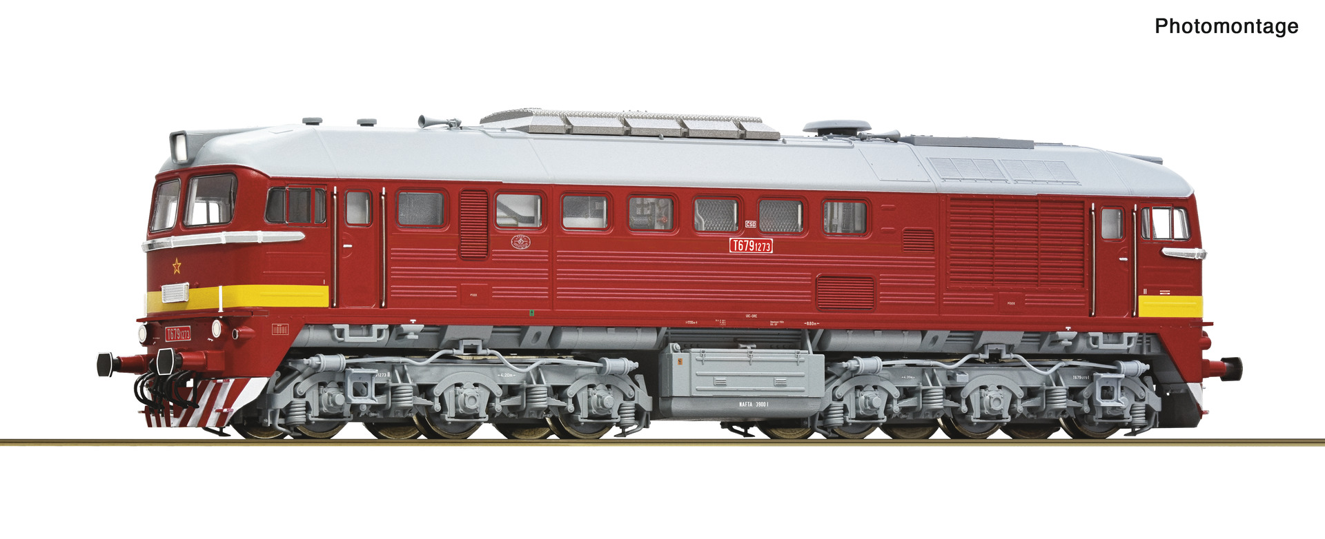 ROCO 7310061 CSD T679.1 Diesel Locomotive IV (DCC-Sound)