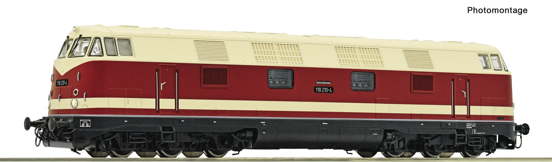 ROCO 7320060 DR BR118 210-4 Diesel Locomotive IV (~AC-Sound)