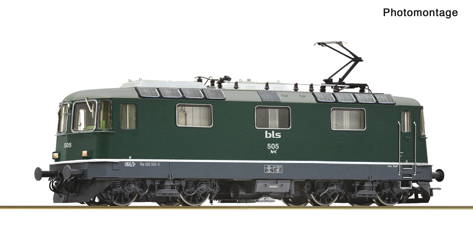 ROCO 7500110 BLS Re 420 505-0 Electric Locomotive V