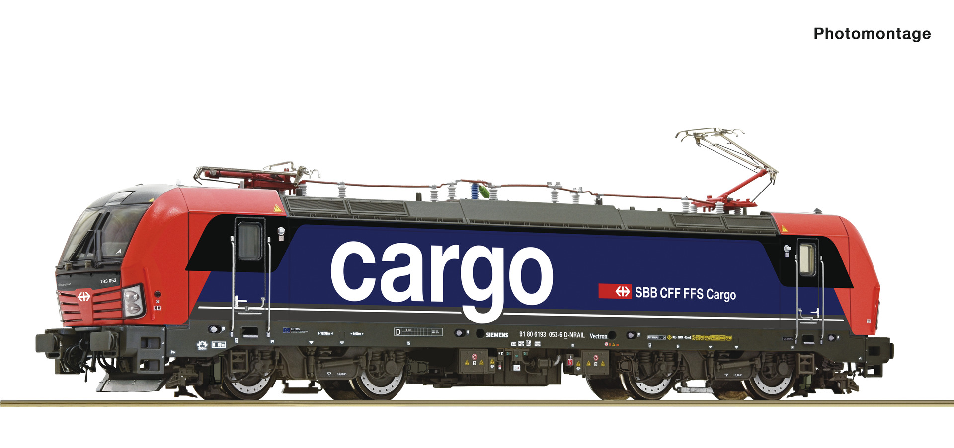 ROCO 7500130 SBB Cargo Re 193 053-6 Electric Locomotive VI