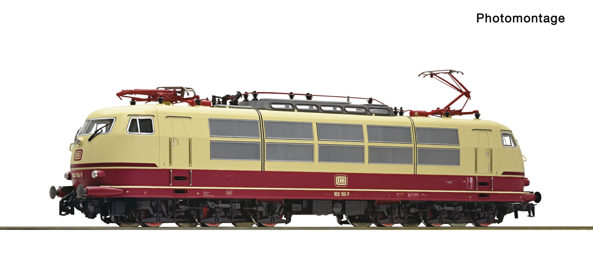 ROCO 7500134 DB Museum BR103 113-7 Electric Locomotive VI