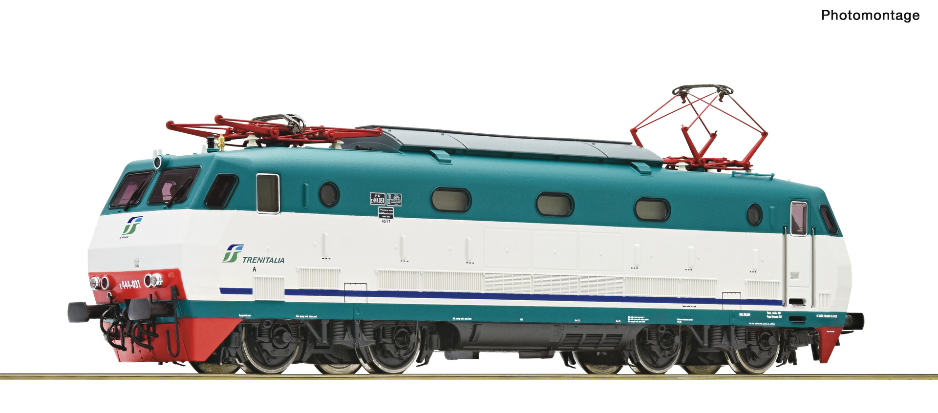 ROCO 7510128 FS E.444.031 Electric Locomotive V (DCC-Sound)