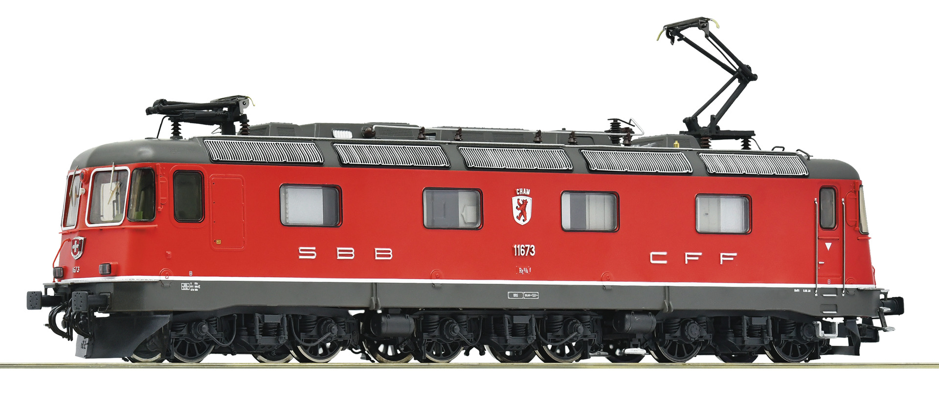 ROCO 7520105 SBB Re 6/6 11673 Electric Locomotive V (~AC-Sound)