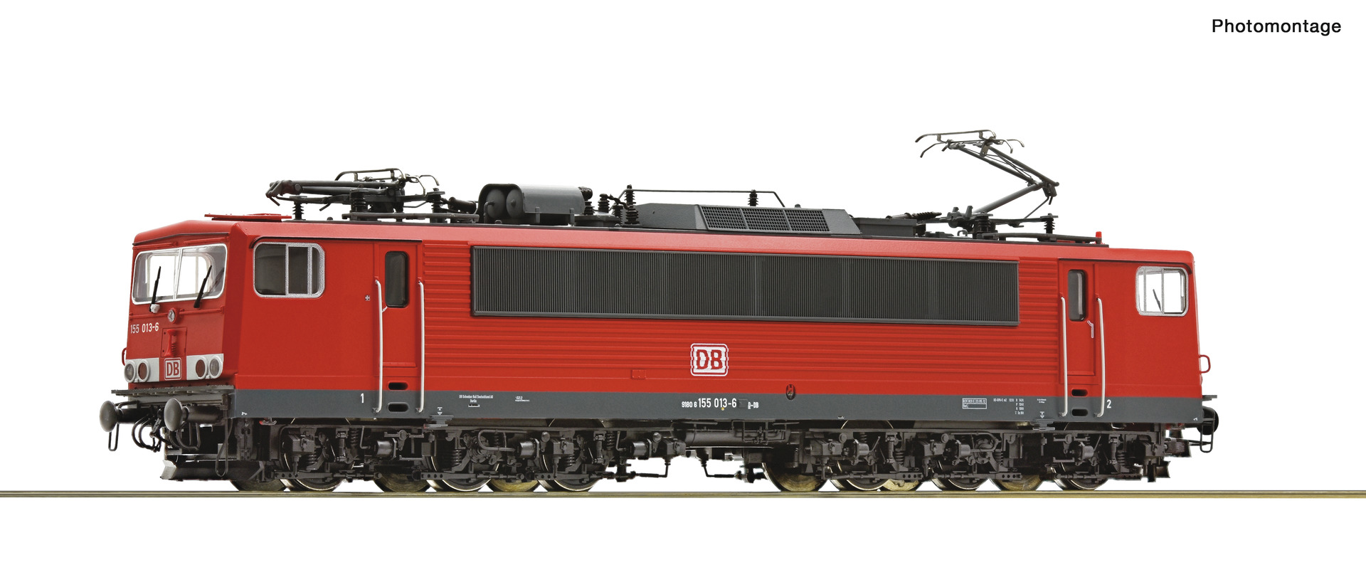 ROCO 7520109 DBAG BR155 013-6 Electric Locomotive VI (~AC-Sound)