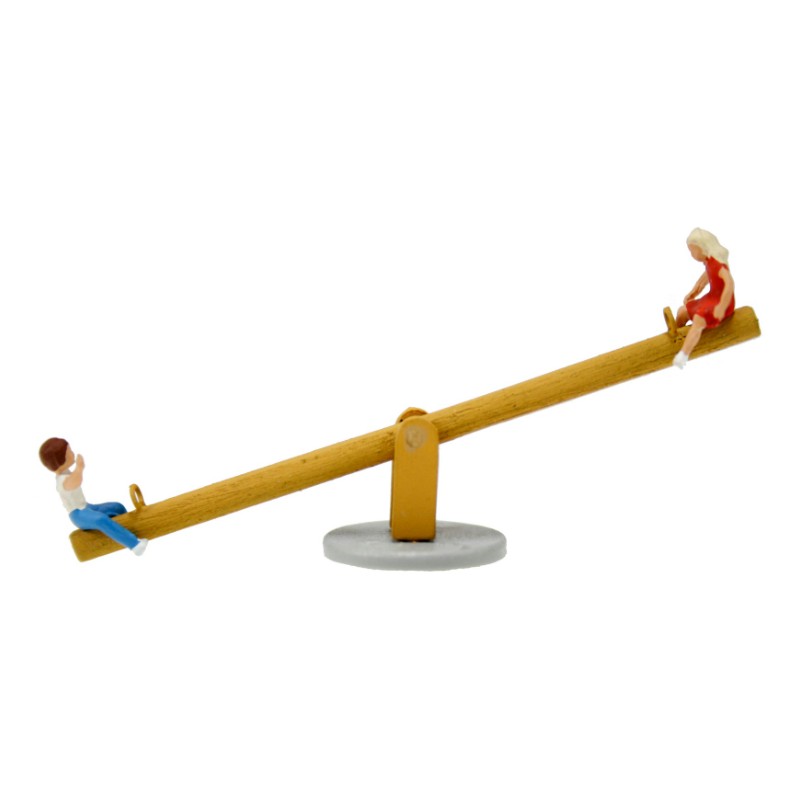 Viessmann 1503 Playground See-Saw Children - Moving HO