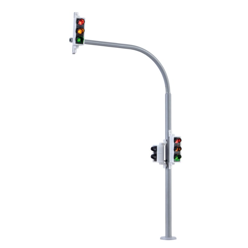 Viessmann VN5094 Arced Traffic Light W/Pedestrian Signal Set LED (2)