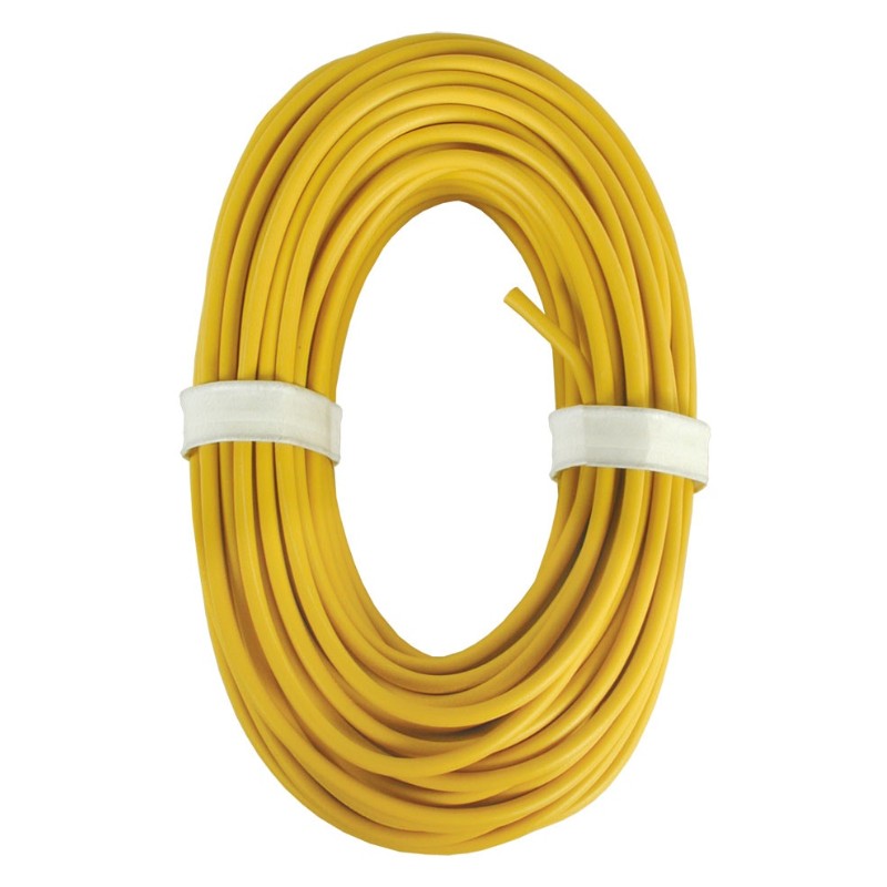 Viessmann 6897 High-Current Cable 0.75mm - Yellow - 10m