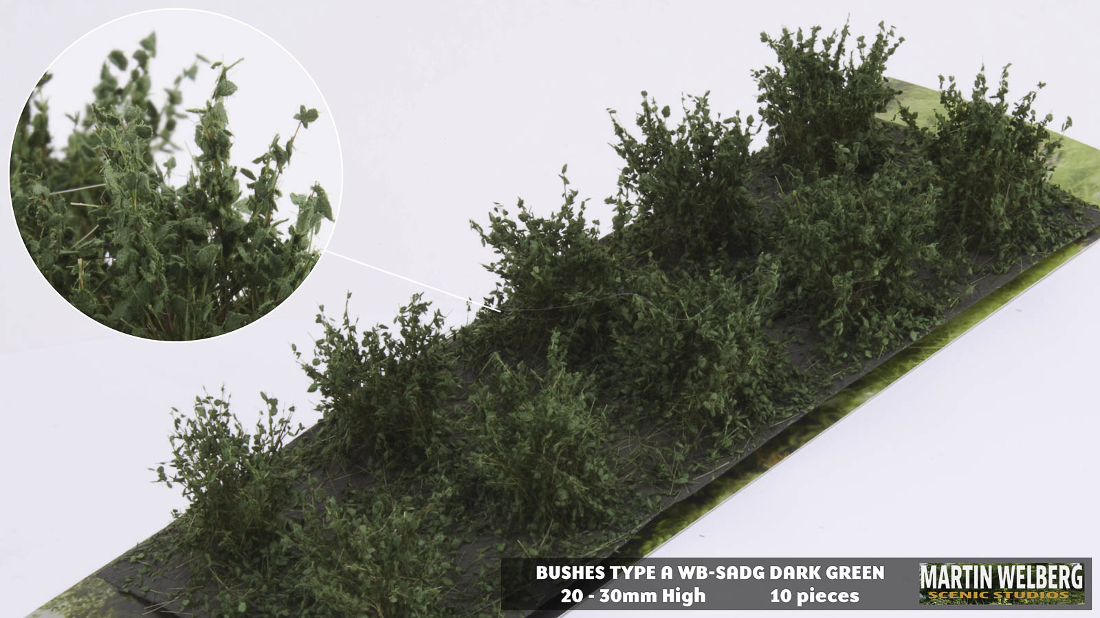 Bushes type A dark green