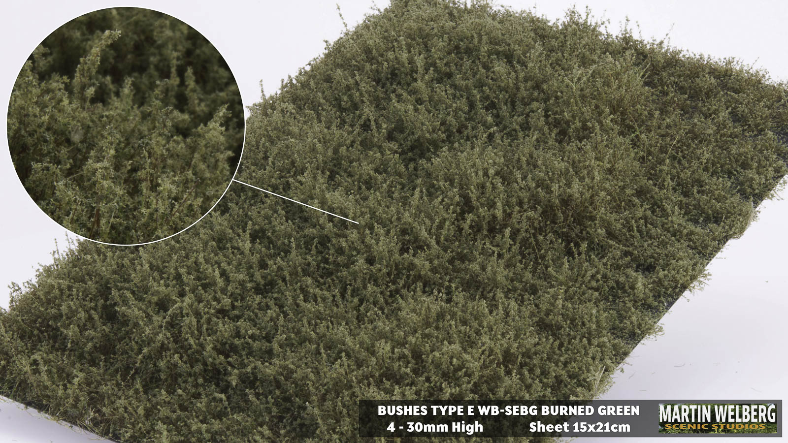 Bushes type E Burned Green