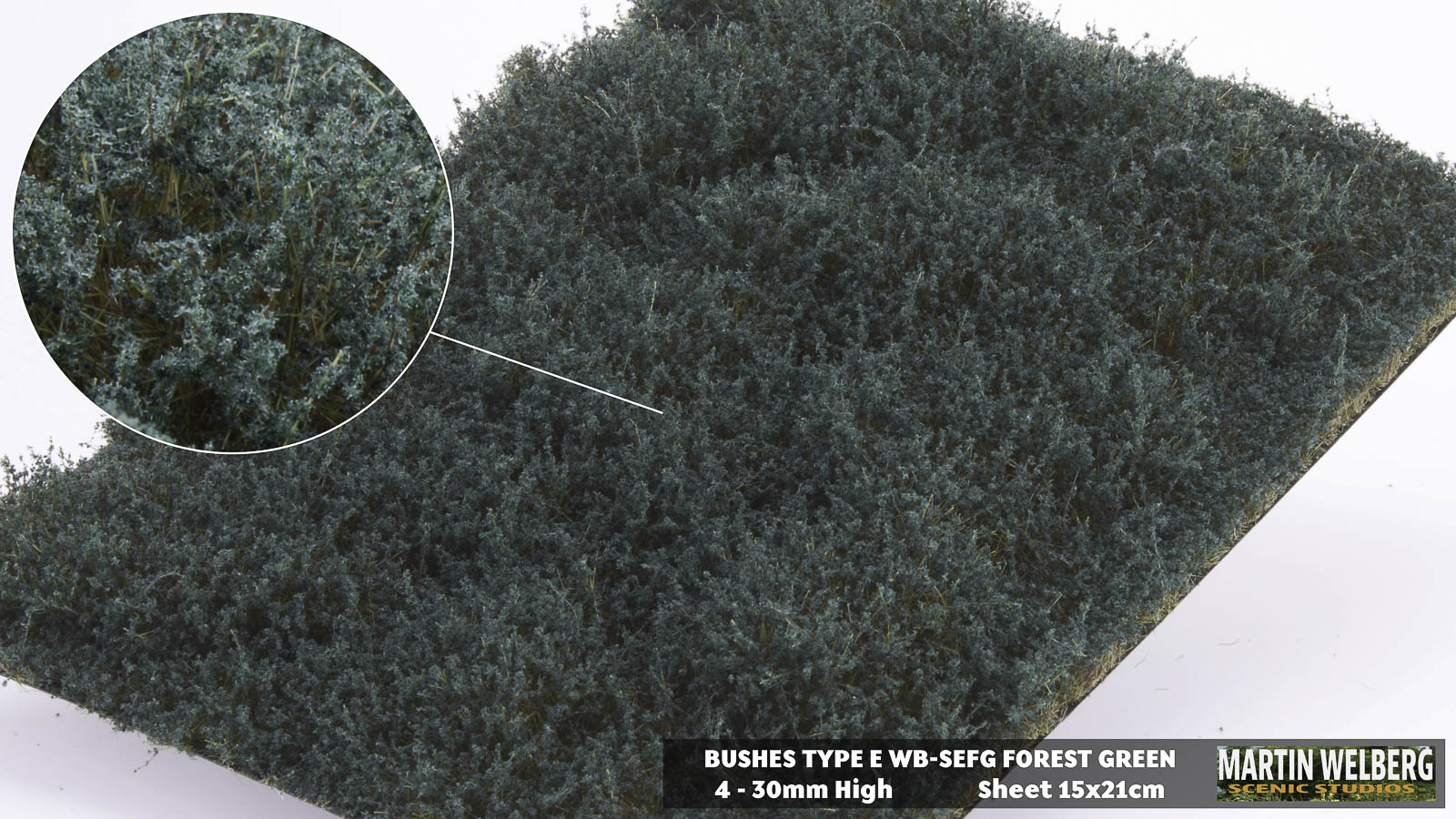 Bushes type E Forest Green