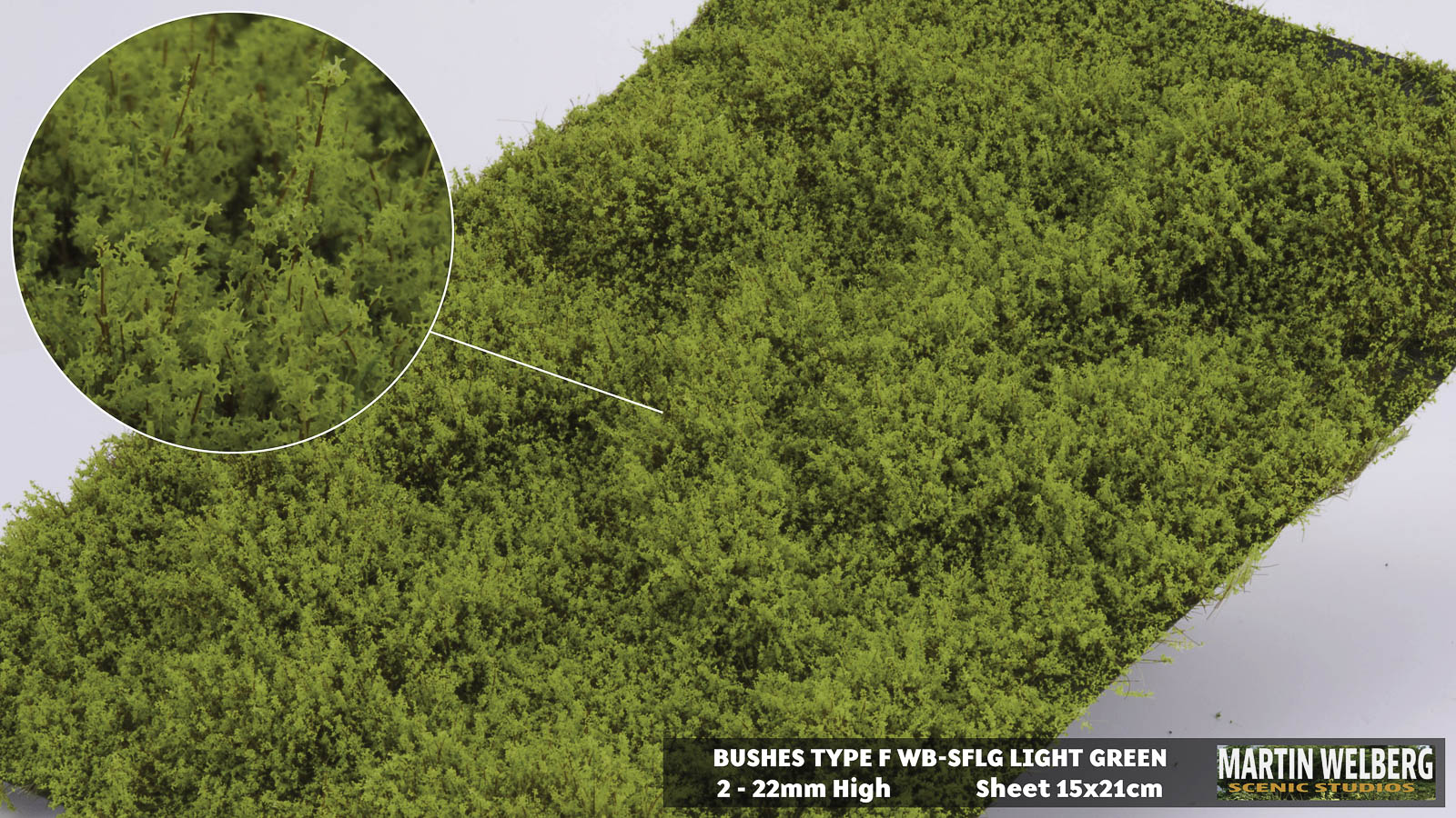 Bushes type F Light Green