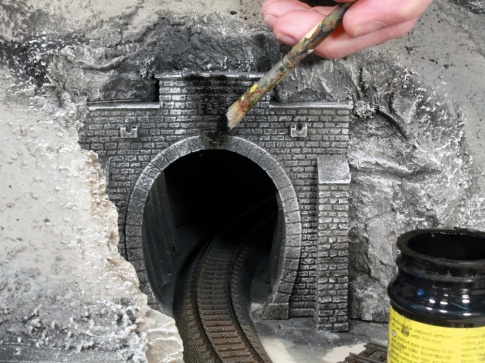 Noch 34937 Single Tunnel Portal Quarry-Stone Hard Foam